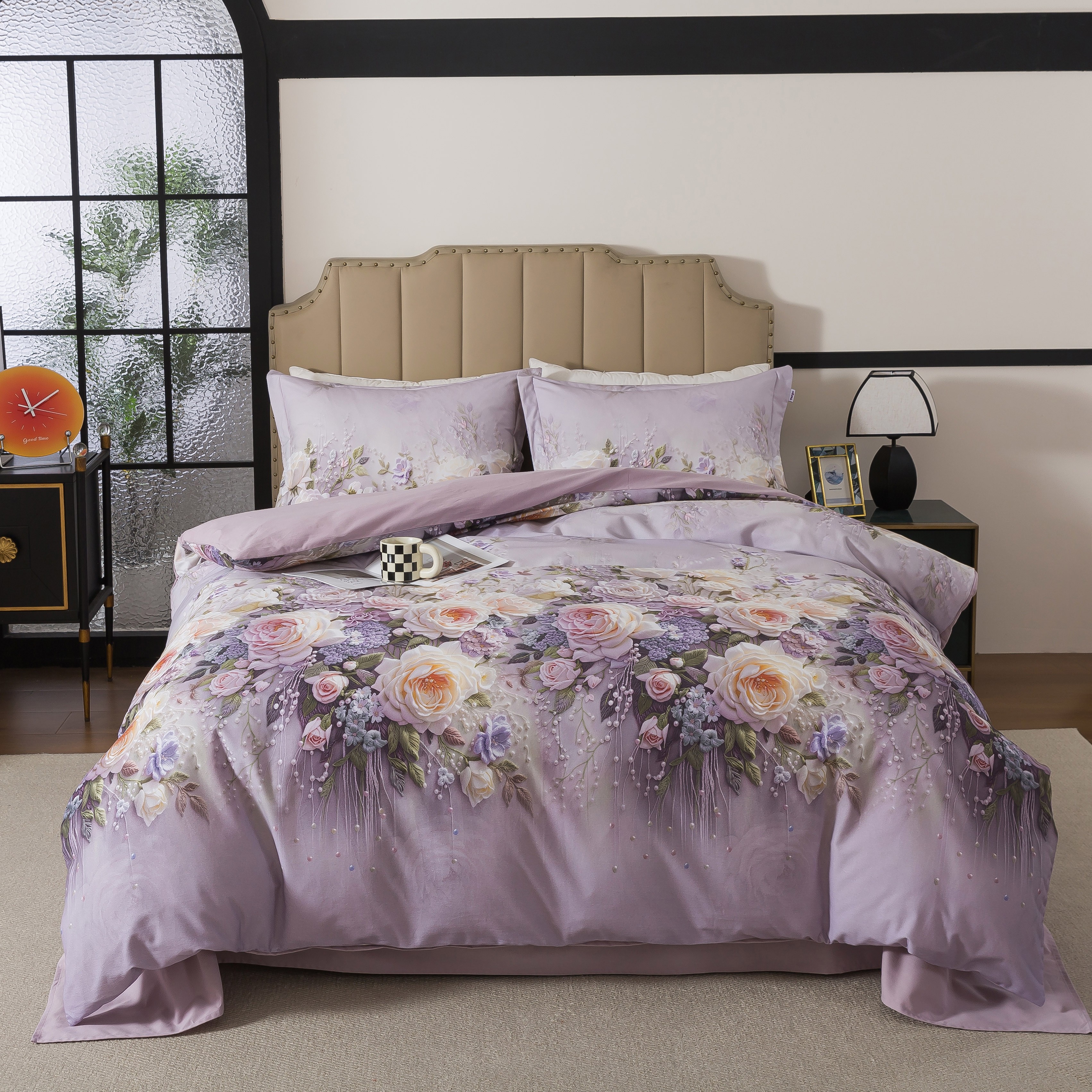 Кпб Фланель Евро 2 наволочки MOMAE291 код1031