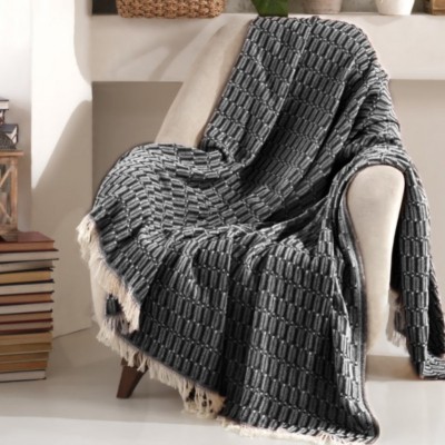 Покрывало MARIN цвет черный 170 х 200 см