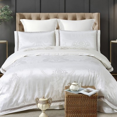 Постельное бельё Cristelle Venice Жаккард Евро 4 наволочки TJ113-64