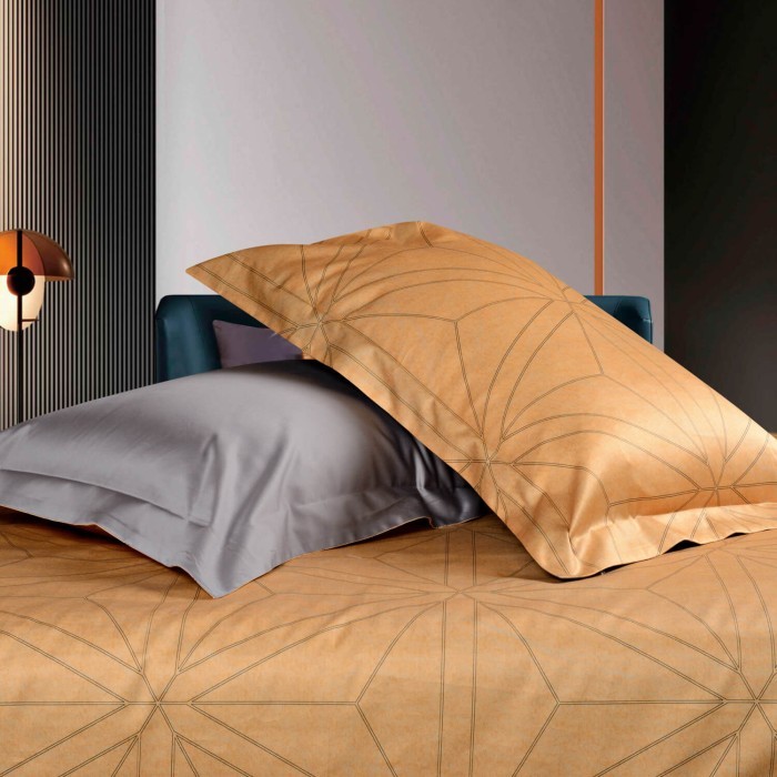 Комплект из 2-х наволочек “Caledos Sun” с принтом 70х70+5