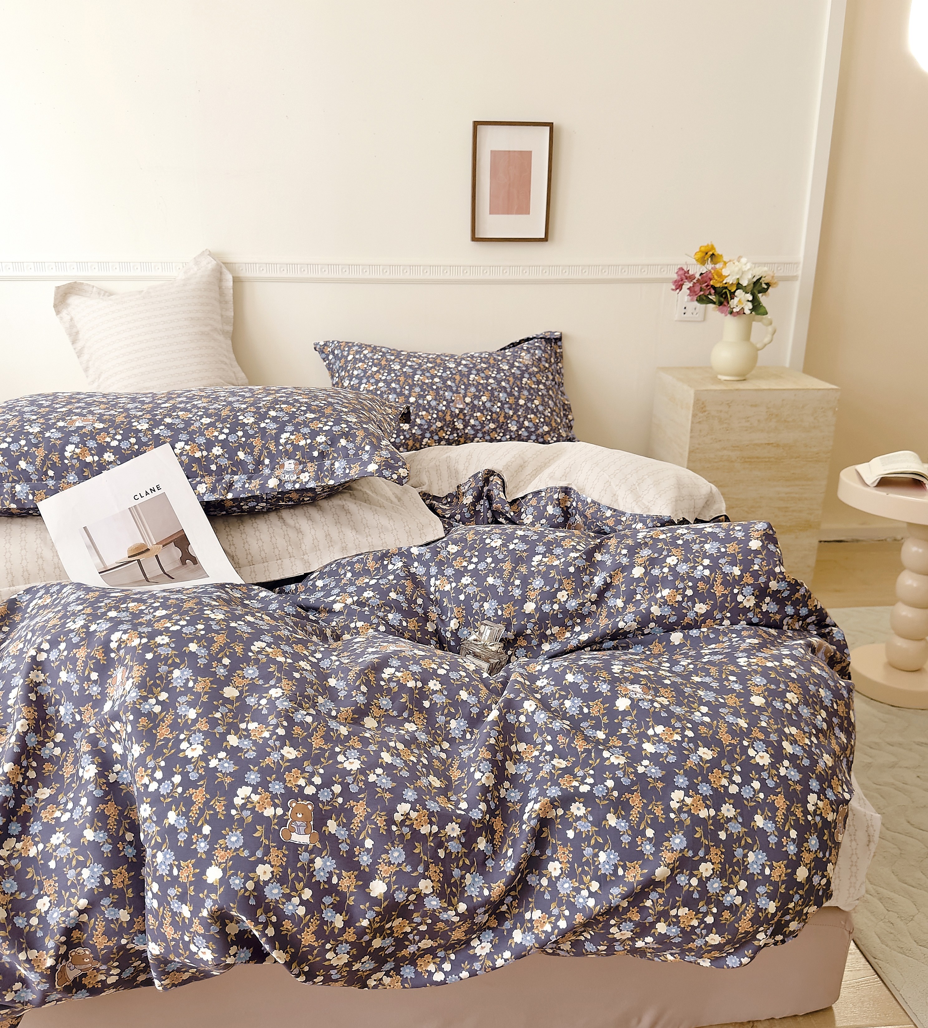 Постельное белье Twill 1,5 спальный наволочки 70x70 TPIG4-2051-70 КОД1050