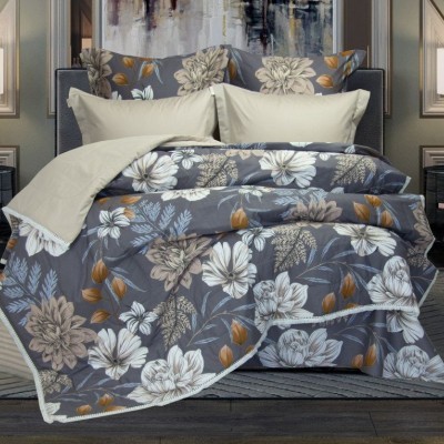 Постельный набор Казанова Мирабелла (графит латте) Cotton комплект KP-1.6-2079 к-т