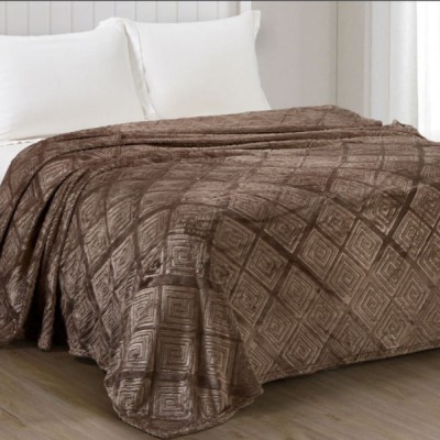 Плед Велсофт Какао 200 х 220 см