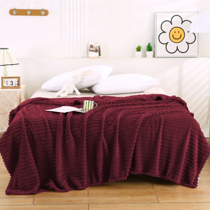 Плед фланелевый Cristelle Stripe premium 200x220 CST2022-09 Код3067