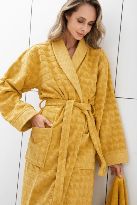 Халат VLR Concept BR Emma Mustard L