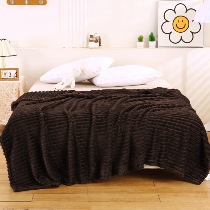 Плед фланелевый Cristelle Stripe premium 200x220 CST2022-14 Код3067