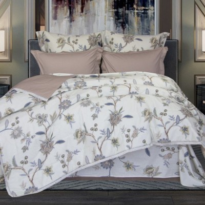 Постельный набор Казанова Тенерифе (бежевый жемчуг) Cotton комплект KP-1.6-2077 к-т