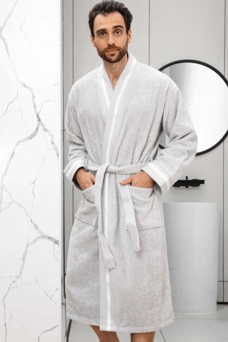 Халат VLR Concept BR L.Grey M