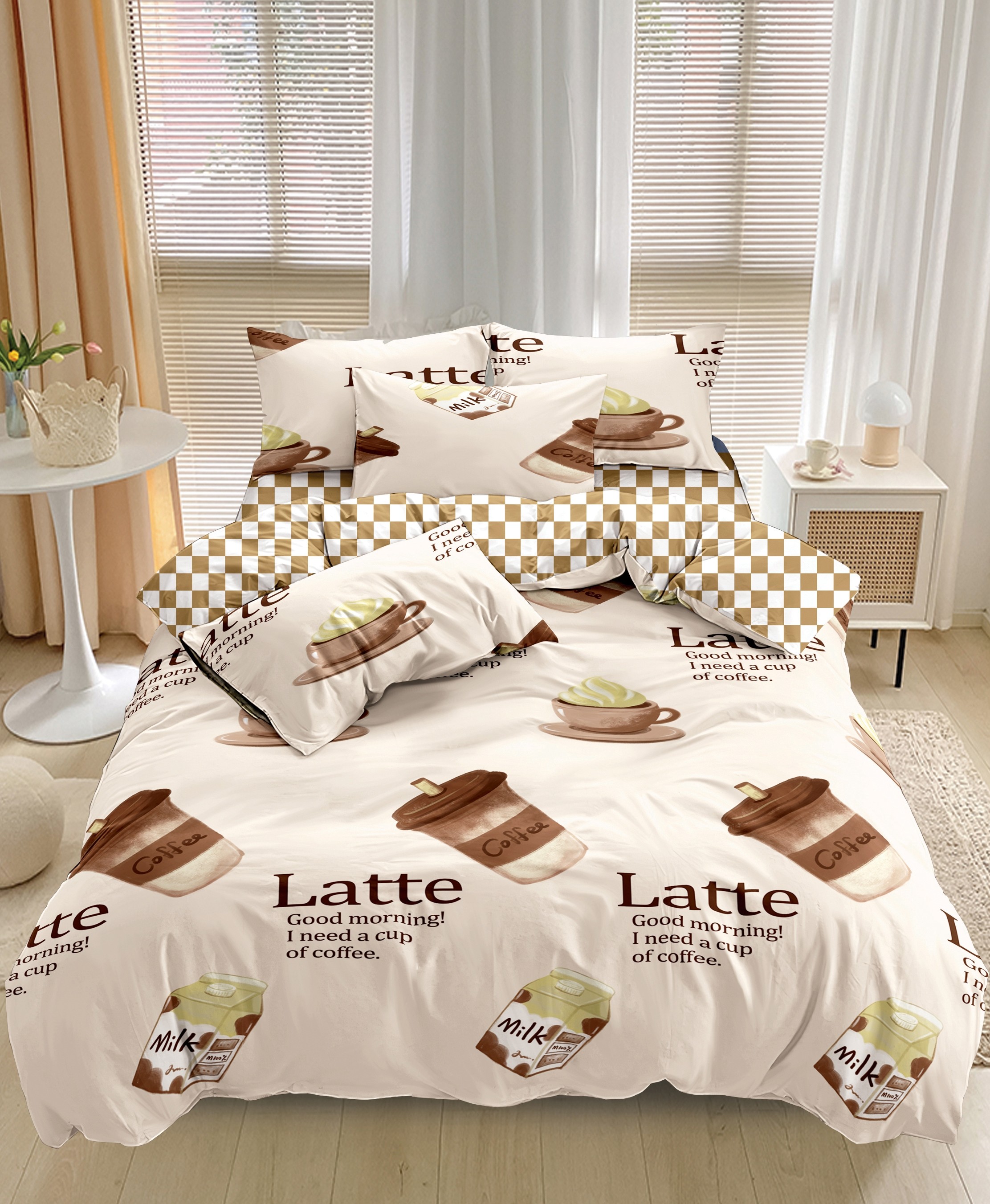 Постельное белье Twill 1,5 спальный наволочки 50x70 TPIG4-1998-50 КОД1050