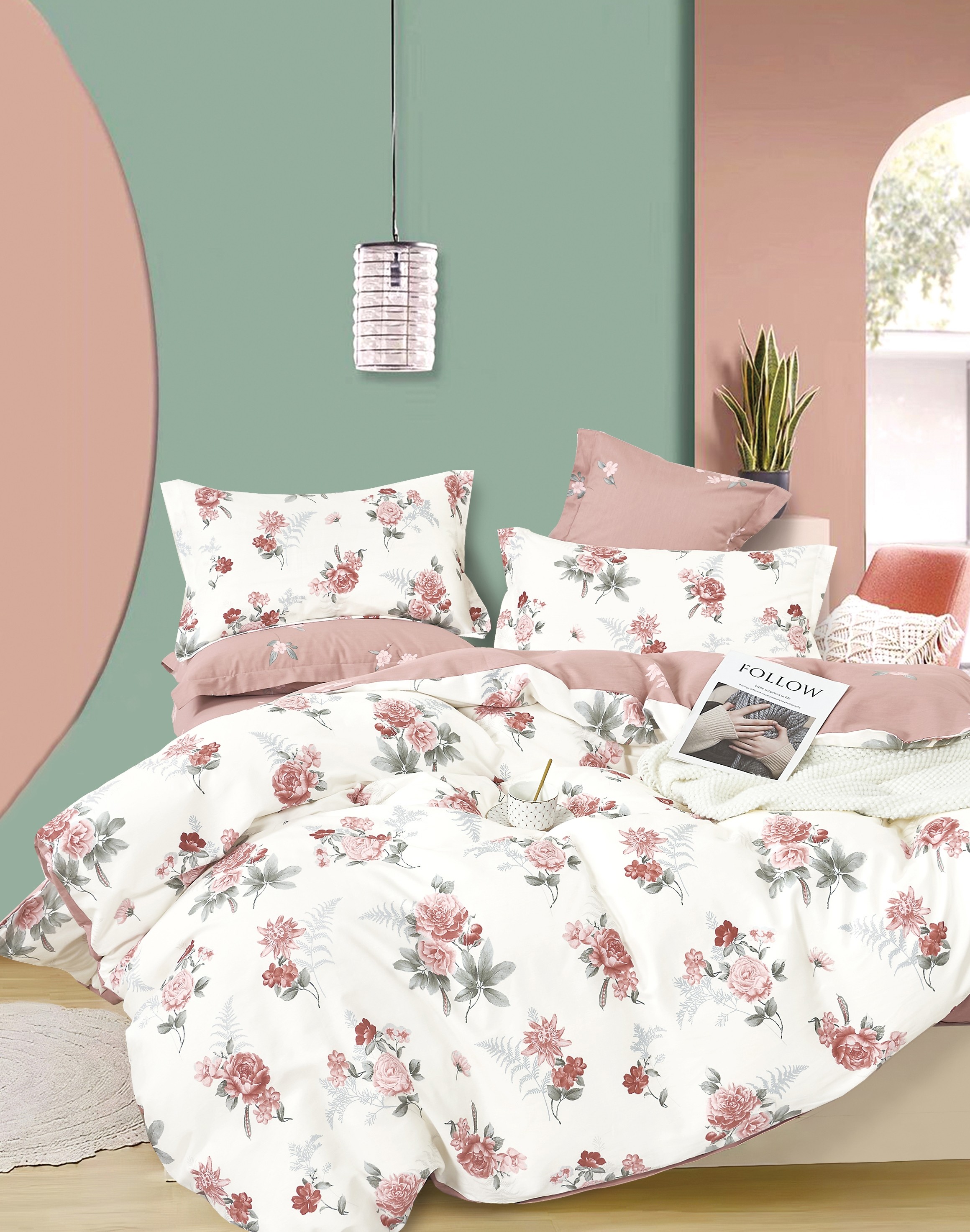 Постельное белье Twill 1,5 спальный наволочки 70x70 TPIG4-1859-70 КОД1050