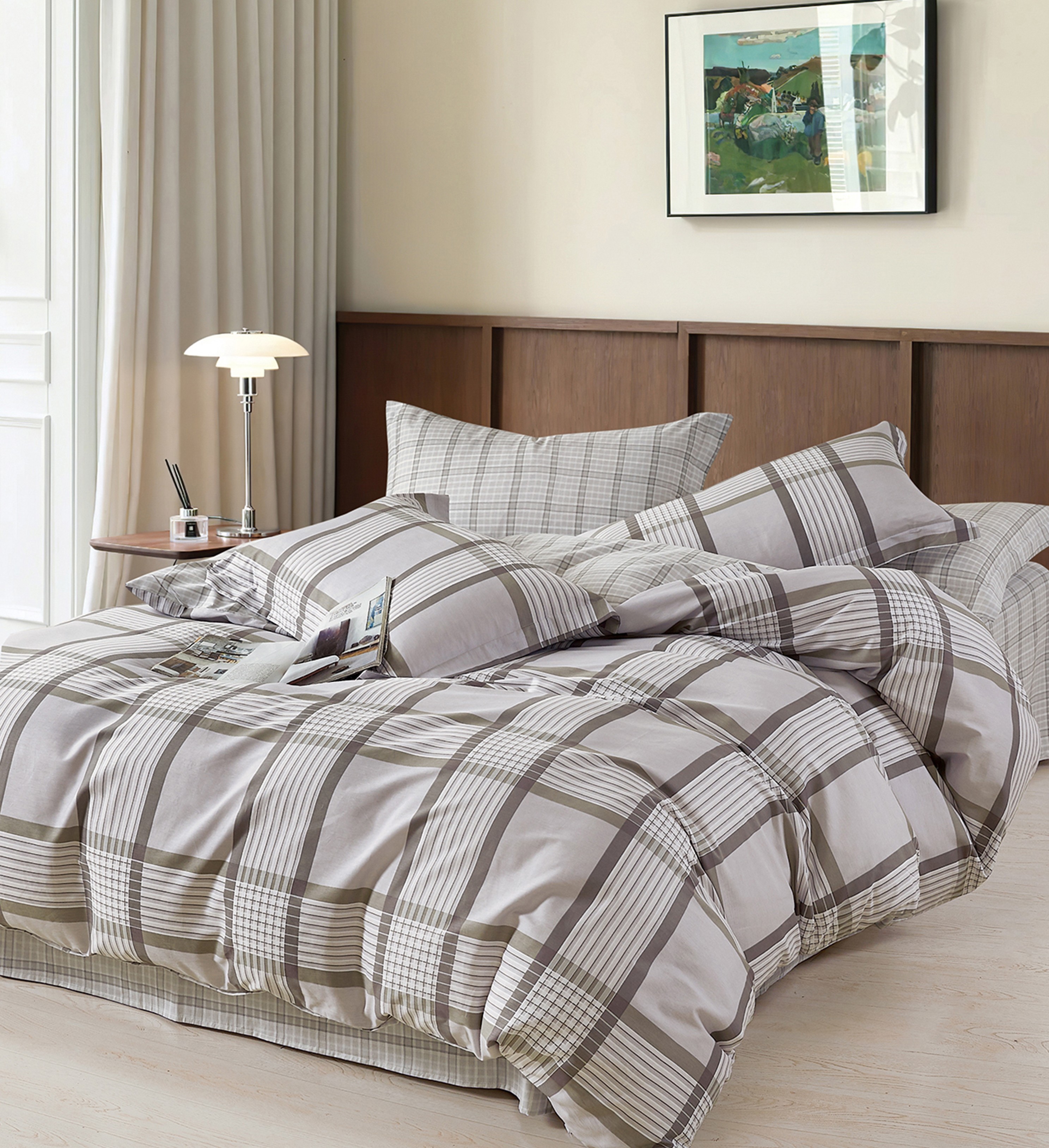 Постельное белье Twill 1,5 спальный наволочки 50x70 TPIG4-2001-50 КОД1050