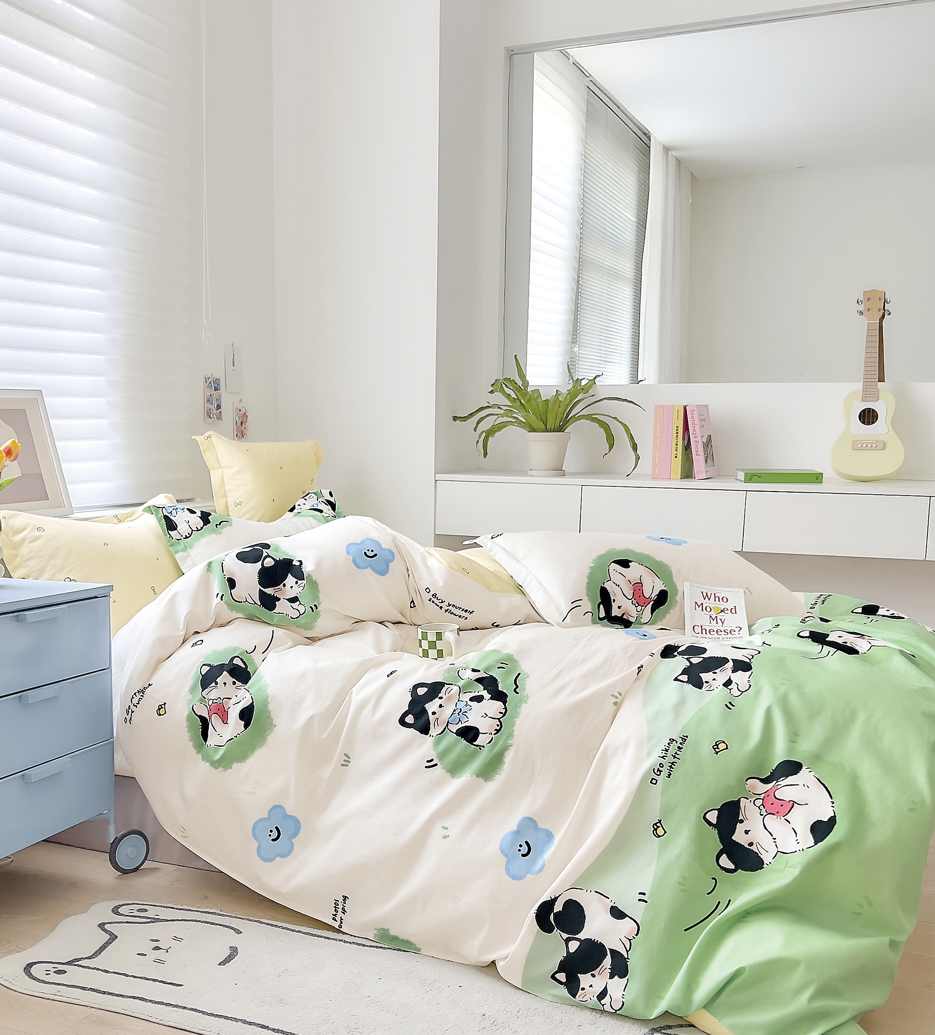 Постельное белье Twill евро 4 наволочки TPIG6-2055 КОД1038