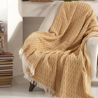 Покрывало MARIN цвет горчичный 170 х 200 см