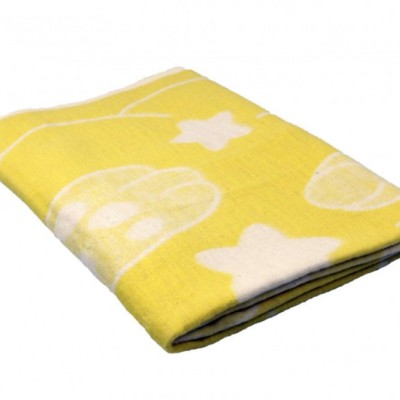 Одеяла детские байковые Odeylo Yellow 6-100x140