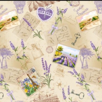 Набор вафельных полотенец Прованс 50x60 - 2шт в уп.