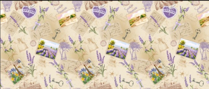 Набор вафельных полотенец Прованс 50x60 - 2шт в уп.