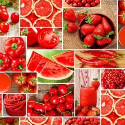 Набор полотенец вафельных сочное ассорти 50х60-2шт