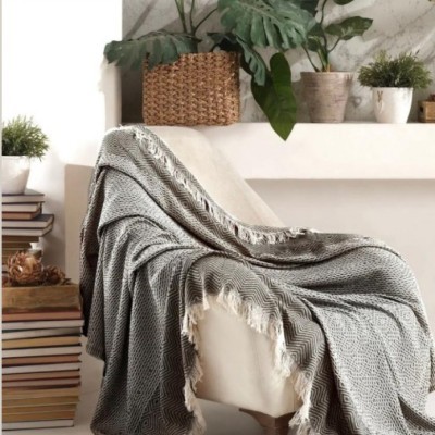 Покрывало LINA цвет черный 170 х 200 см