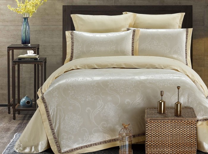 Постельное белье Cristelle Venice TJ114-46 семейное 4 наволочки
