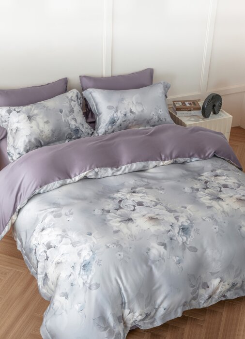 Комплект постельного белья Tencel 1,5 спальный TT4-156 код1335