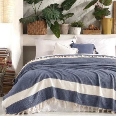 Покрывало ALISA цвет голубой 200 х 220 см