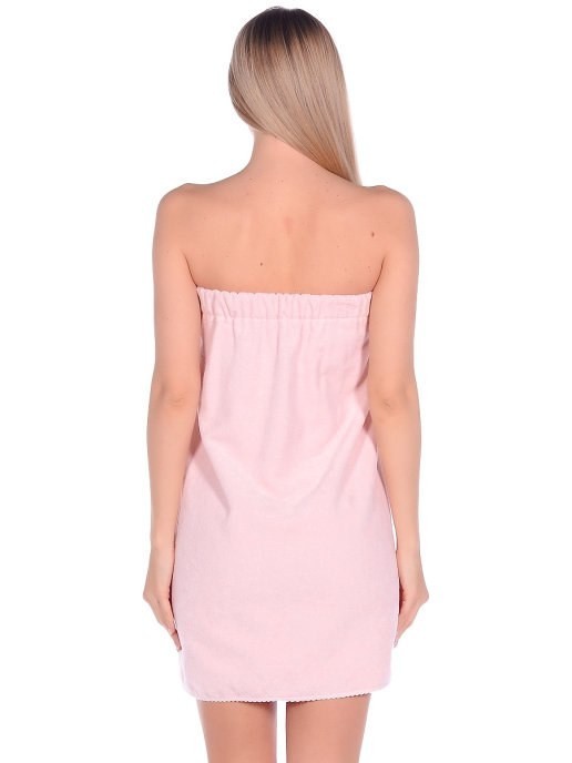 Махровый набор для сауны класса Люкс BELLA (EMD) сухая роза 