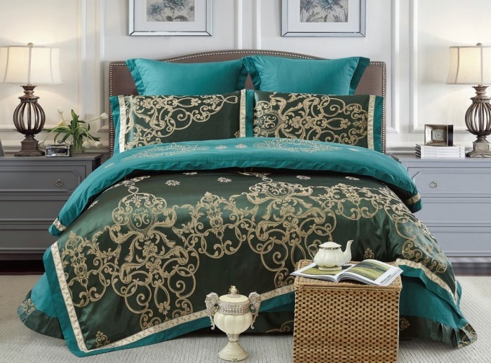 Постельное белье Cristelle Venice TJ113-65 евро 4 наволочки