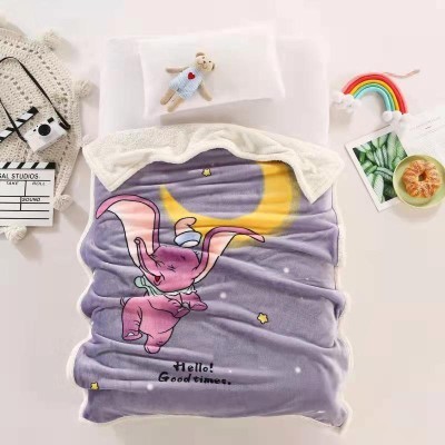 Плед детский Leoncello фланелевый с шерпой LEO1410-13