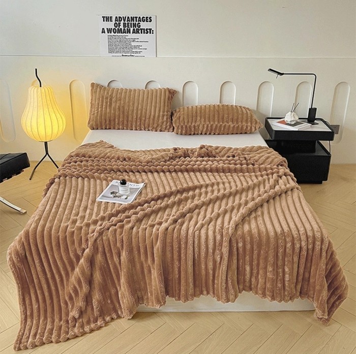 Плед фланелевый Cristelle Stripe premium 200x220 CST2022-03 Код3067
