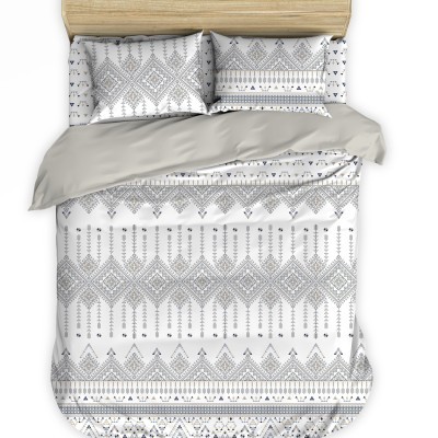 Постельное белье CASABEL POLYCOTTON ETHNIC полуторное желтый