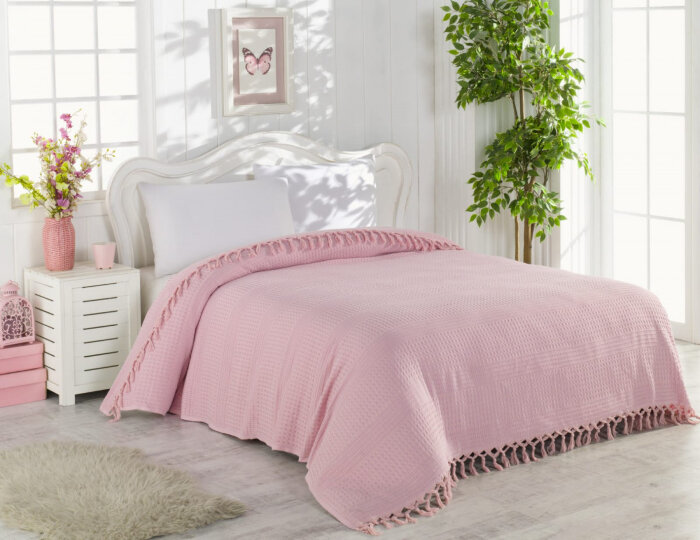 Покрывало NICE BED SPREAD цвет розовый (Pink)  