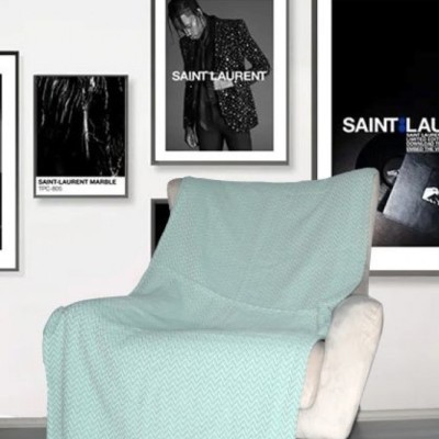 Плед JANSU цвет Мята (Mint) 155x200