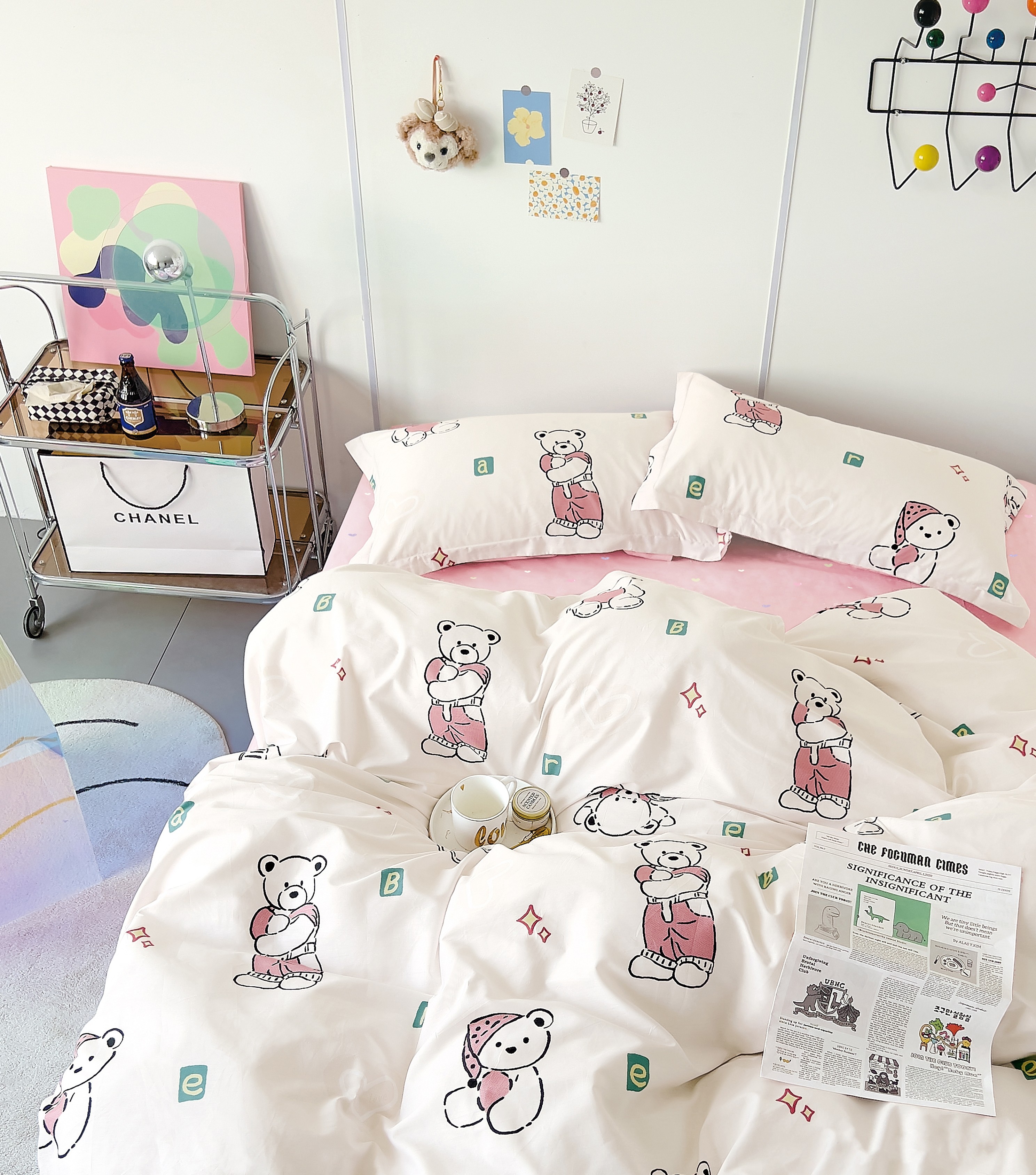 Постельное белье Twill 1,5 спальный наволочки 70x70 TPIG4-2012-70 КОД1050