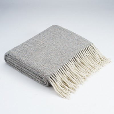 Плед PSA-2 (50% шерсть альпака, 50% шерсть мериноса) 150x200