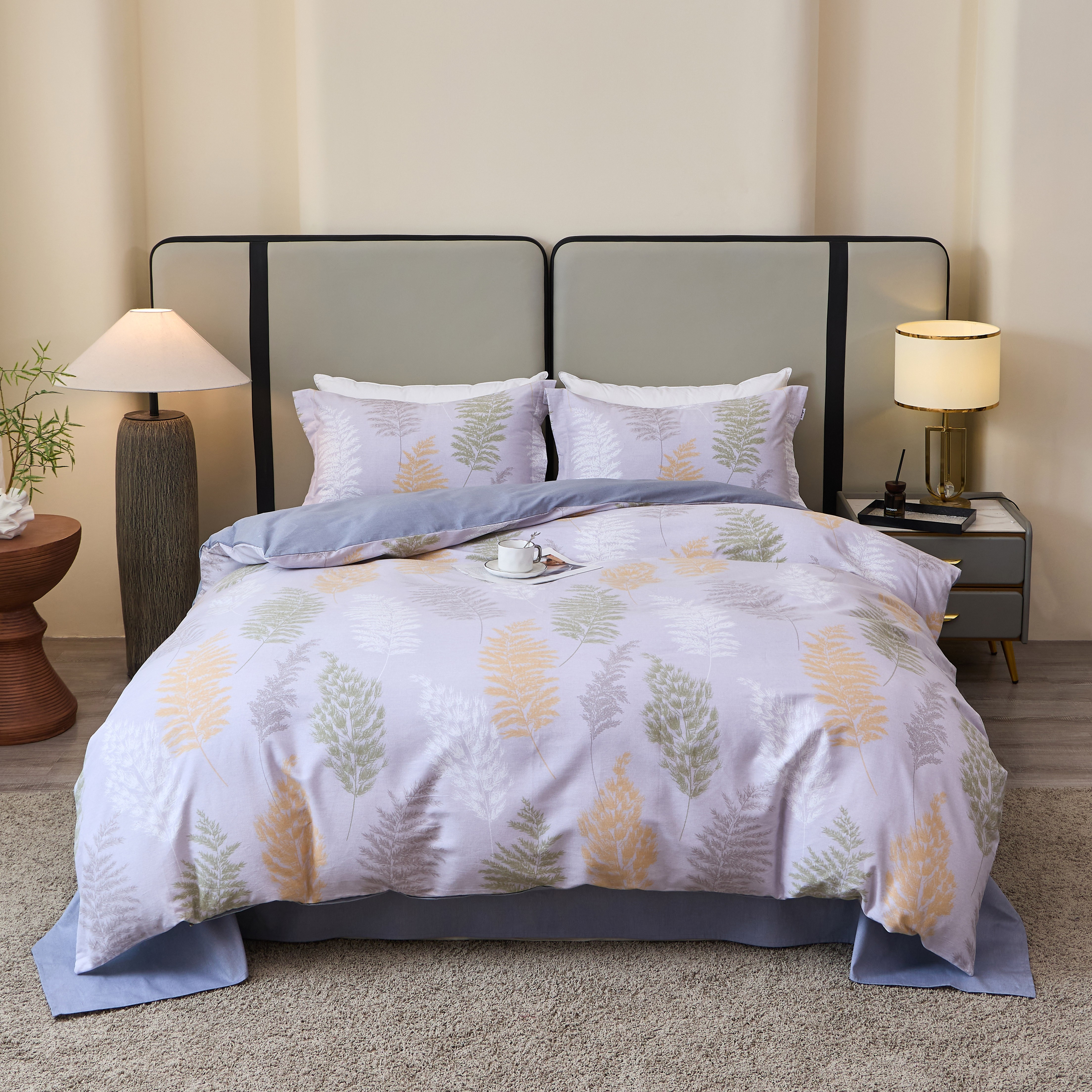 Кпб Фланель 1,5-спальный 2 наволочки 1-MOMAE249 код1094