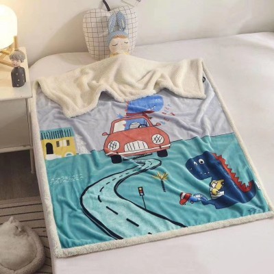 Плед детский Leoncello фланелевый с шерпой LEO1410-05