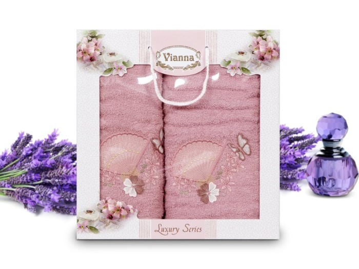Набор полотенец Vianna Luxury Series (50x90, 70x140) 8060-02