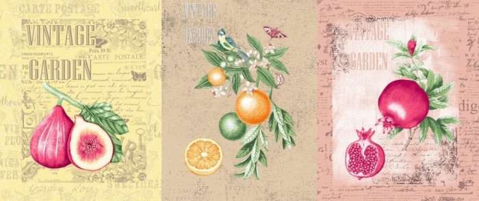 Полотенца вафельные 10076-1-50x60 - 2шт в уп.