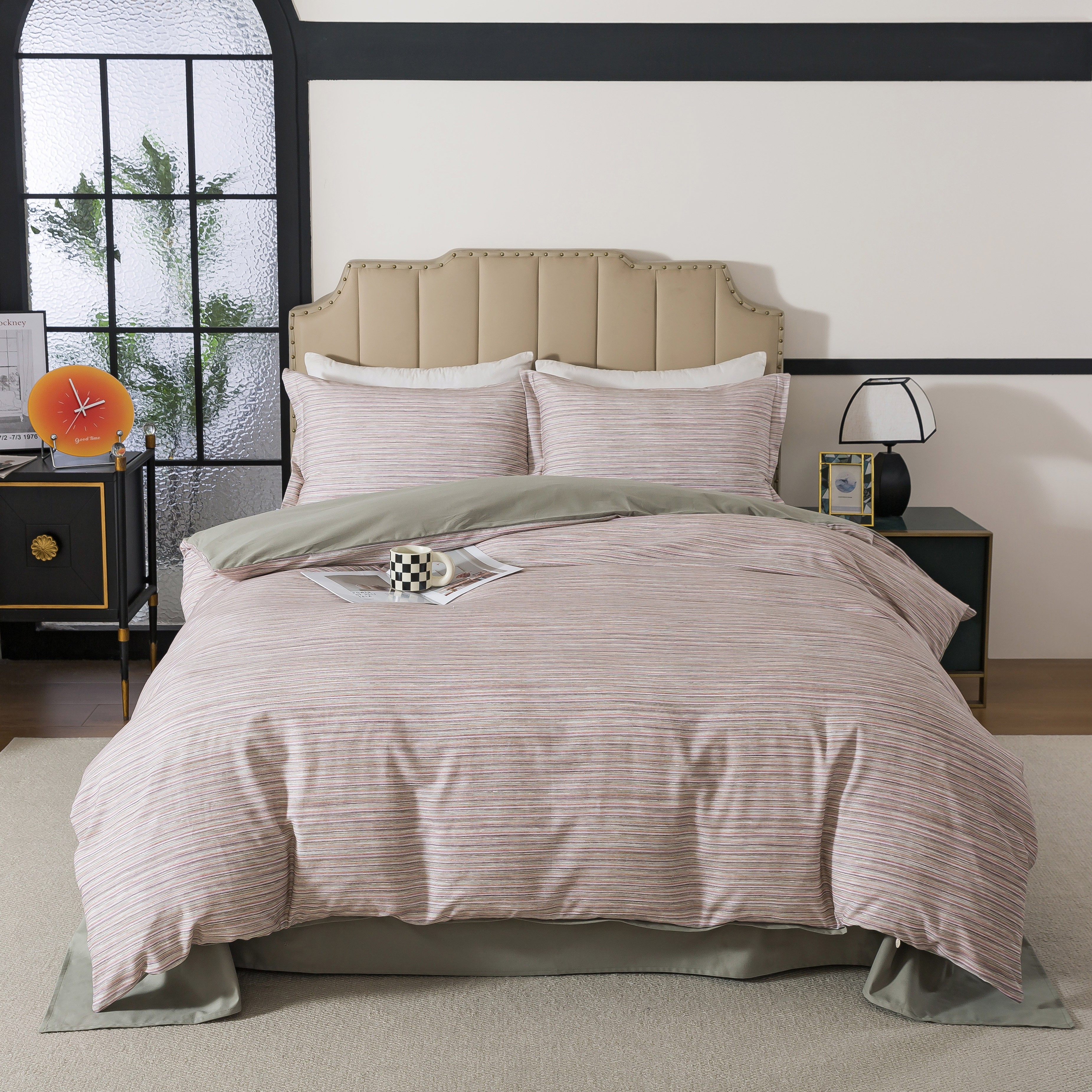 Кпб Фланель 1,5-спальный 2 наволочки 1-MOMAE259 код1094