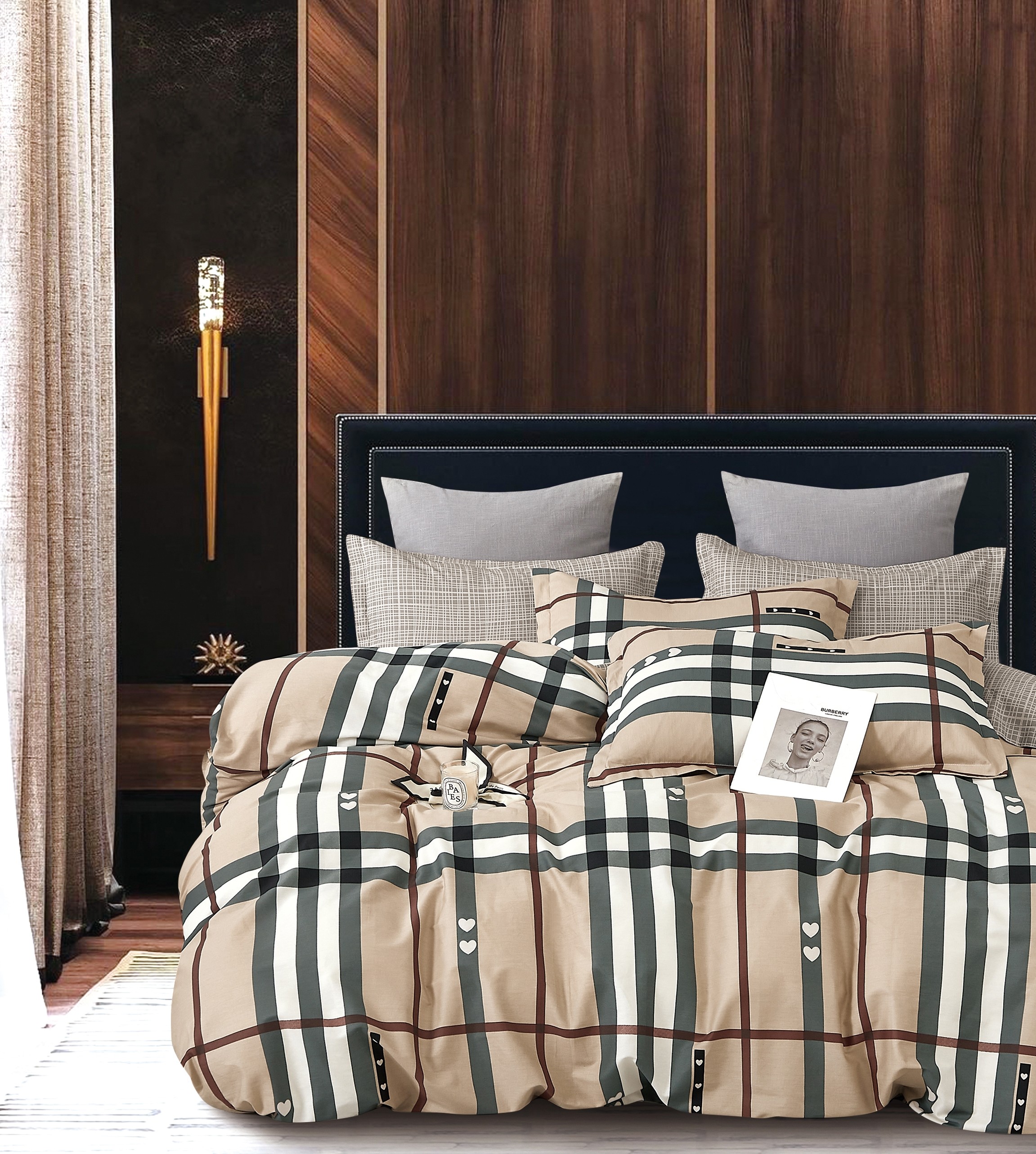 Постельное белье Twill 1,5 спальный наволочки 70x70 TPIG4-2029-70 КОД1050