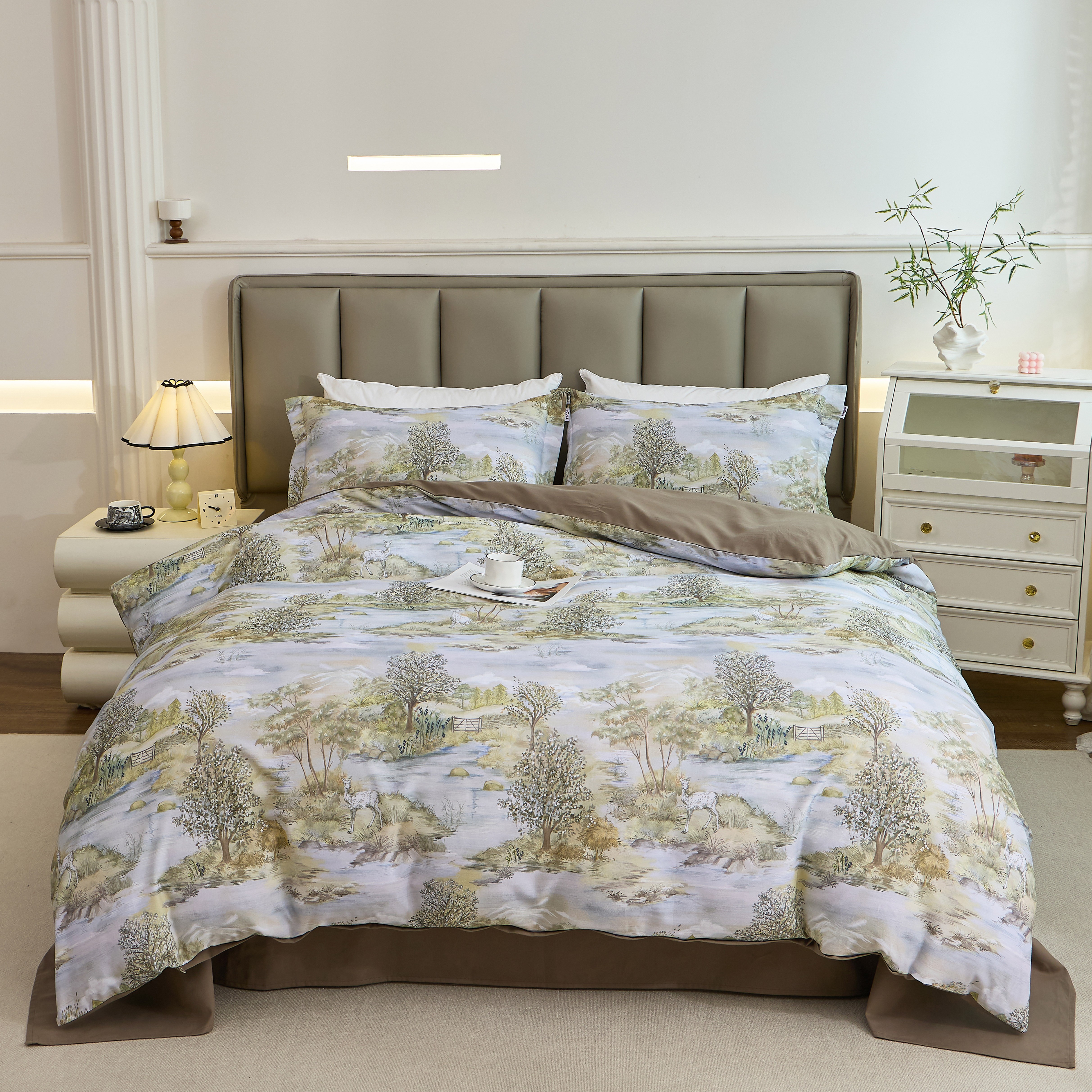 Кпб Фланель 1,5-спальный 2 наволочки 1-MOMAE269 код1094