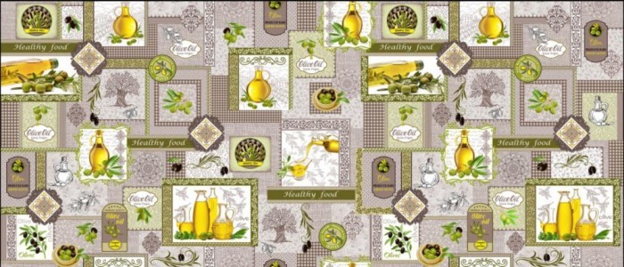 Набор вафельных полотенец Оливки 50x60 - 2шт в уп.