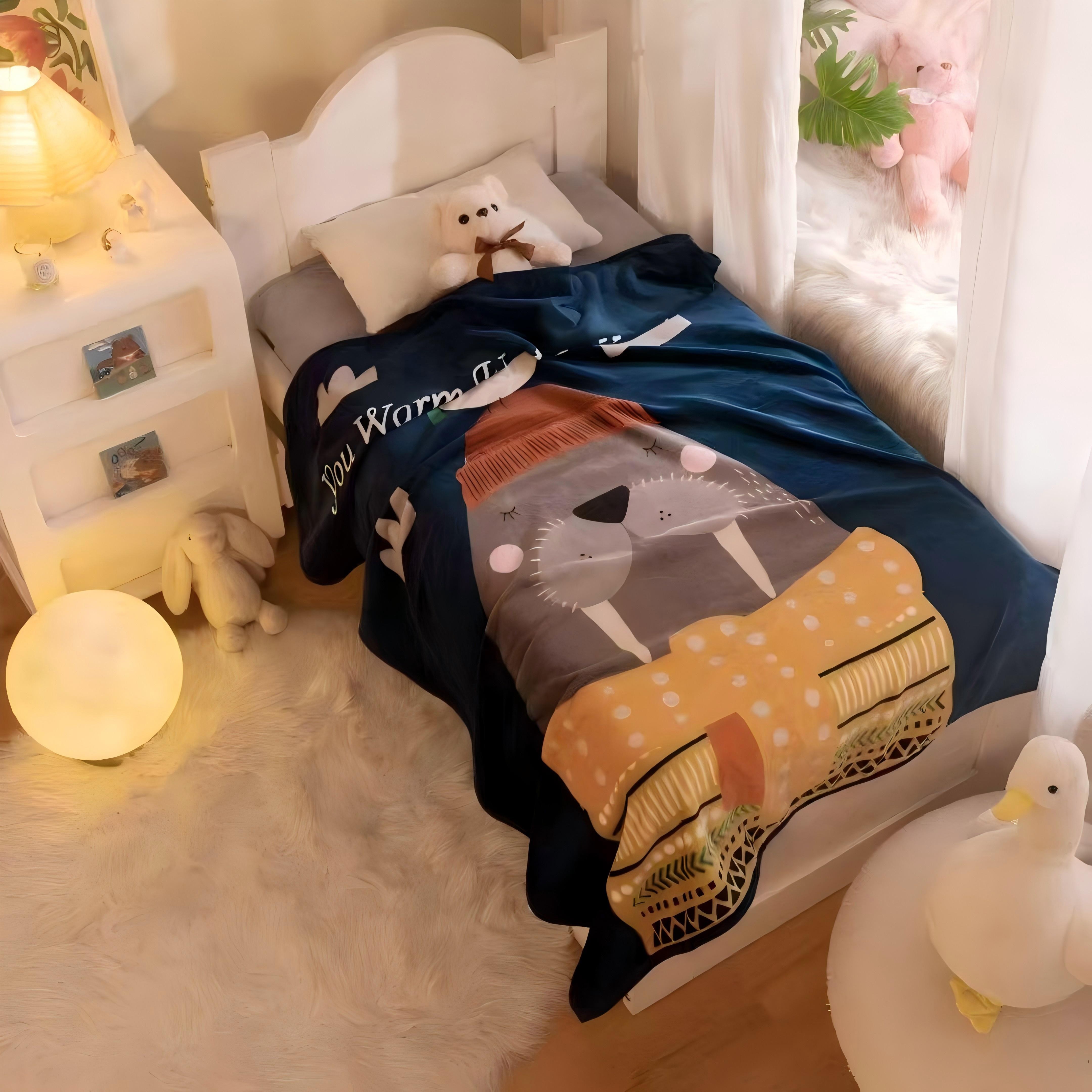 Плед фланелевый 100x140 1014-92 код3037