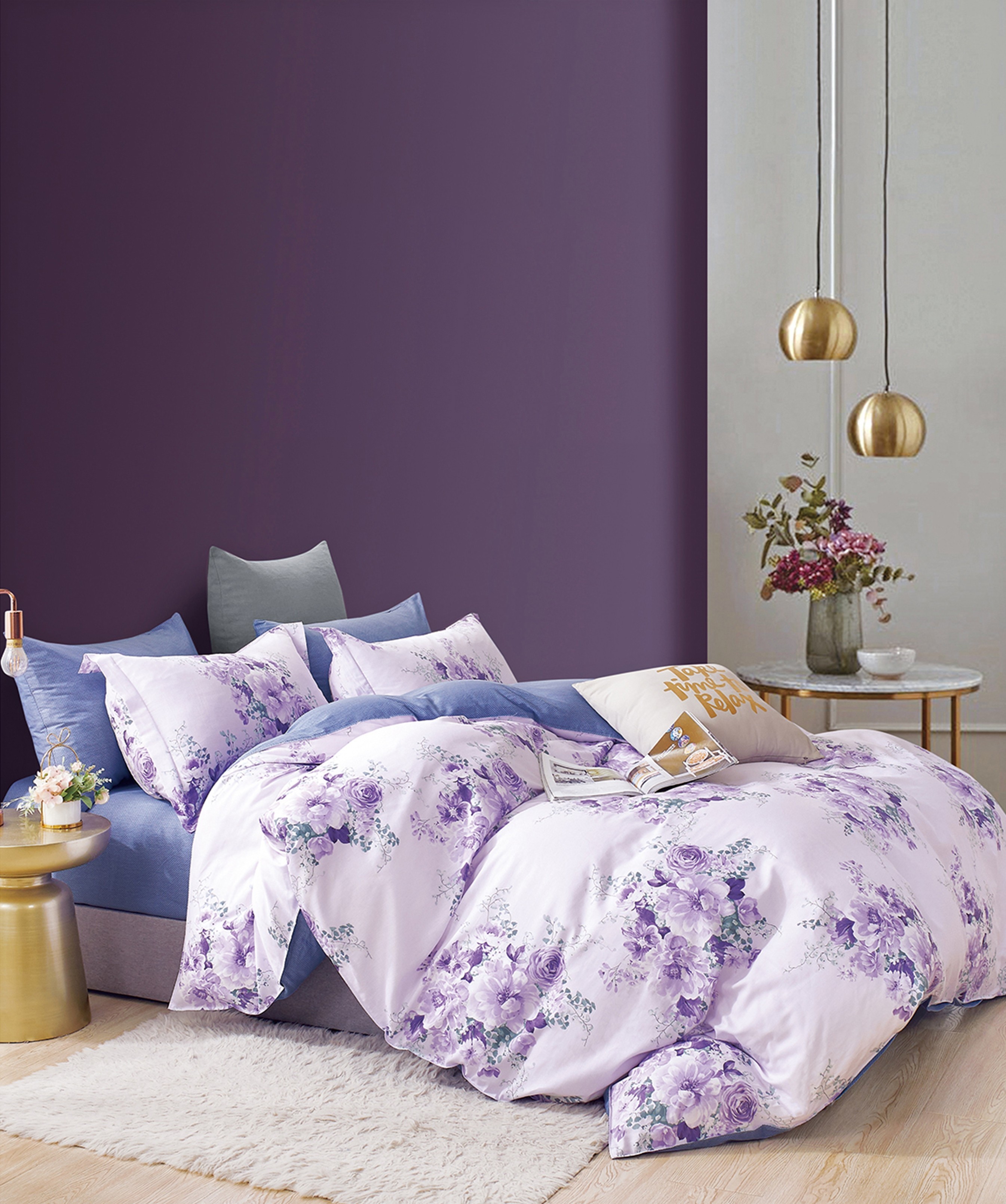 Постельное белье Twill евро 2 наволочки в ПВХ TPIG3-1948 КОД1171