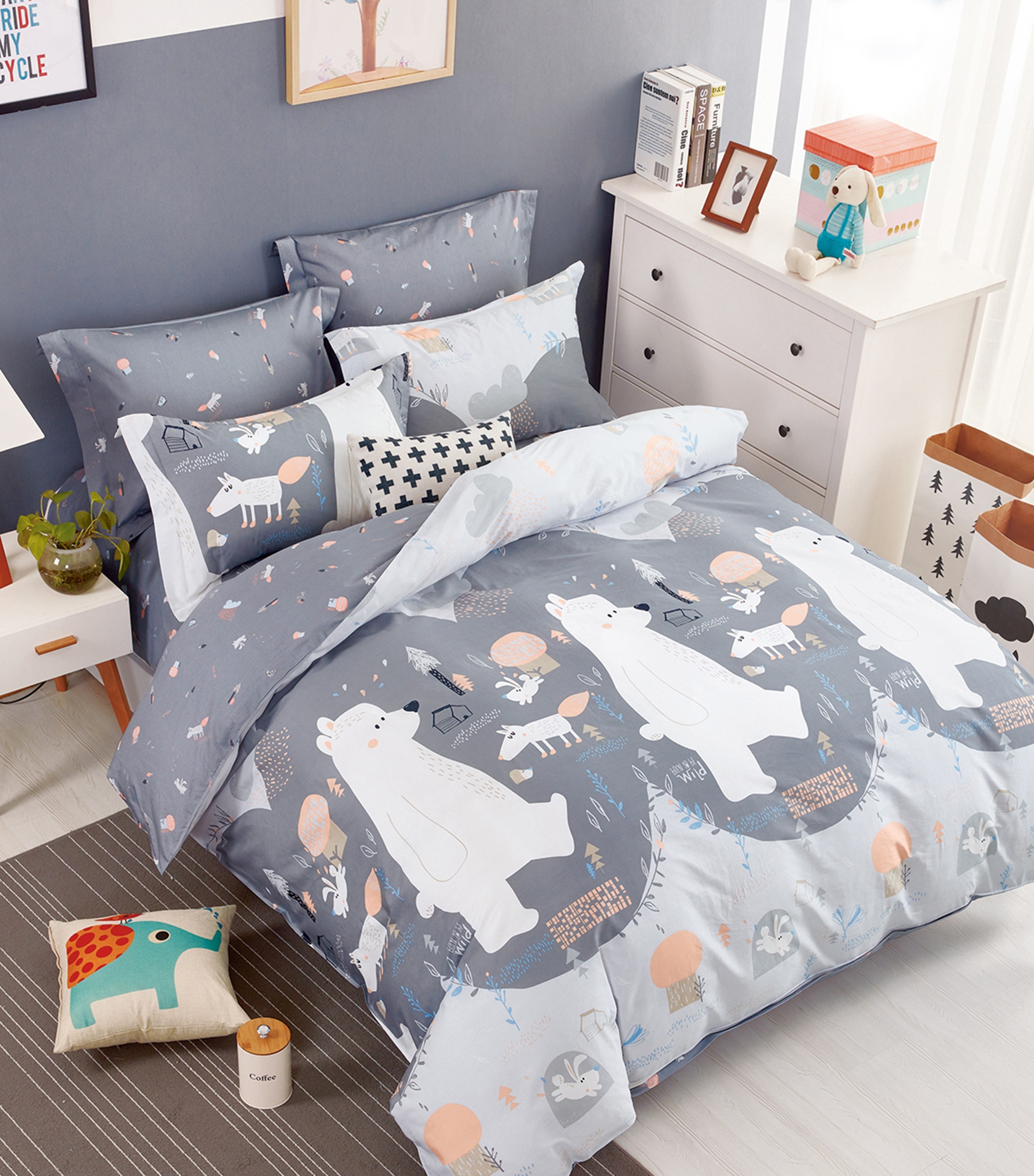 Постельное белье Twill 1,5 спальный наволочки 50x70 TPIG4-1346-50 КОД1050